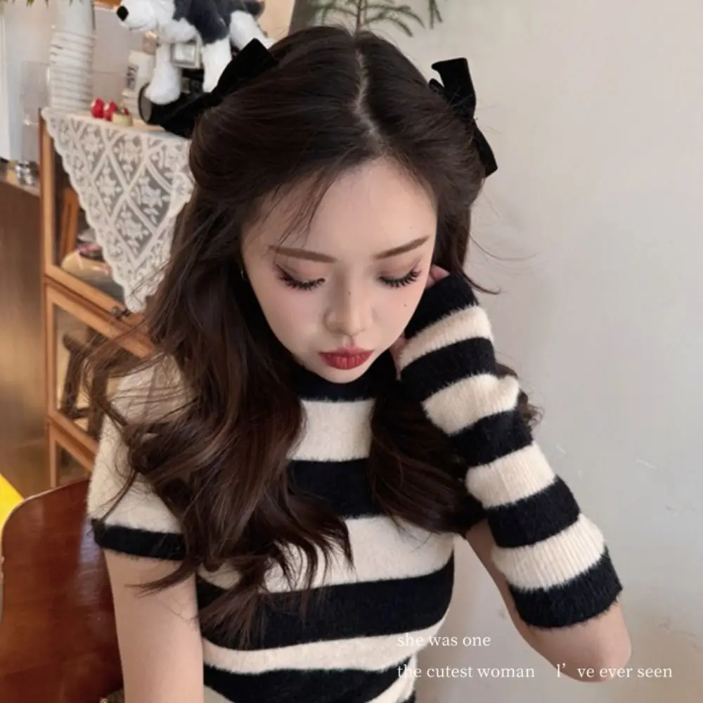 

Заколка для волос с тканевым бантом, простая расческа для волос, красная бархатная заколка для волос с бантом, головной убор в Корейском стиле, боковой зажим, женские аксессуары для волос