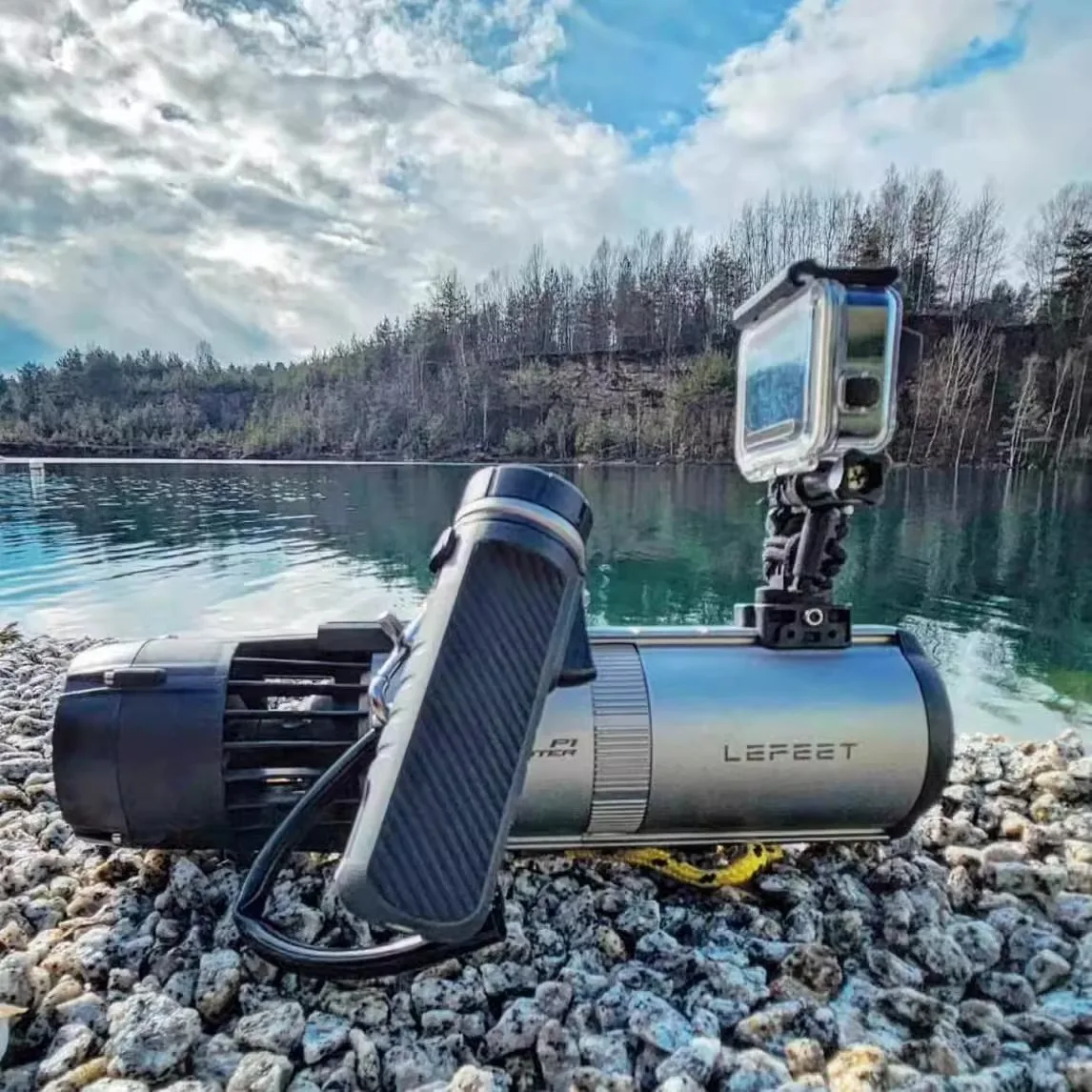 LEFEET P1 XR Underwater Propulsion Underwater Photography Side Hanging Technique Submersible Free Dive