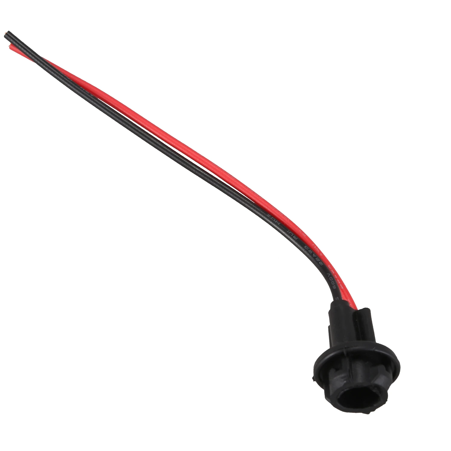 T10 W5W 168 194 Lamp holder Socket glass base 10x Black lamp holder lamp bulb holder