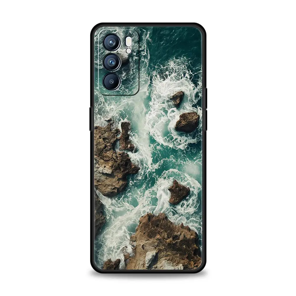 Blue Sea Ocean Waves Phone Case Cover