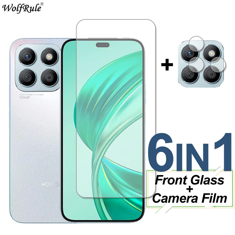 Vetro Temperato Per Honor X8B X8A X8 Protezione Dello Schermo Su Honor X8B Pellicola Protettiva Per Obiettivo Della Fotocamera Del Telefono Per Honor 