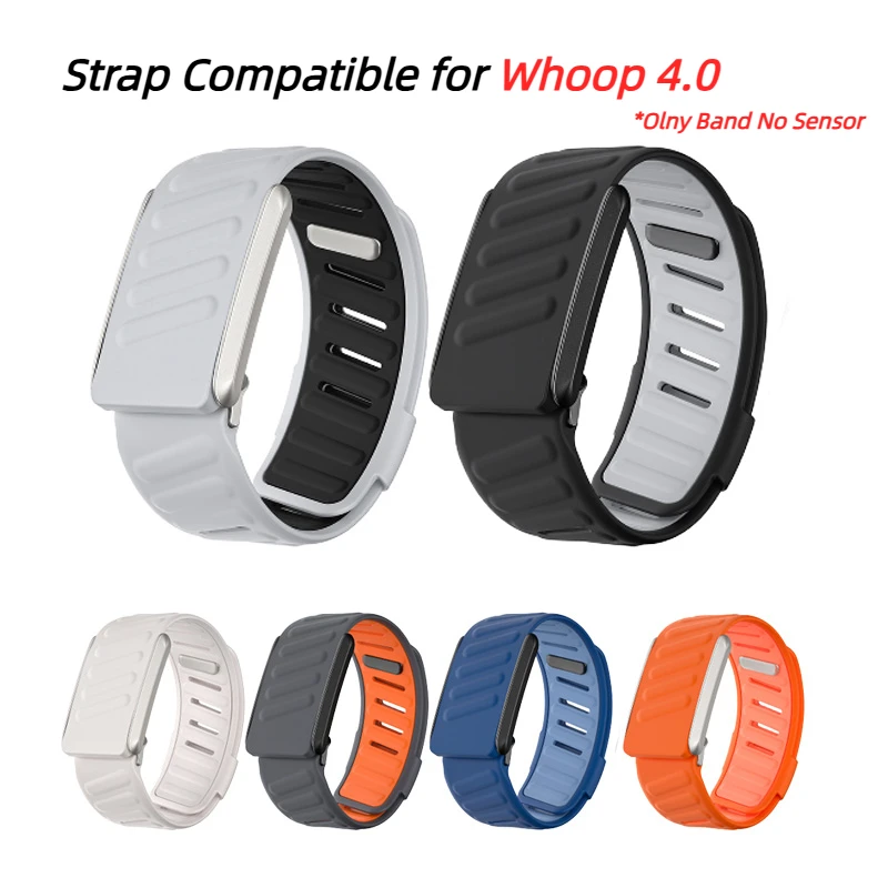 Sport Wristband Adjustable Silicone Breathable Super Soft Strap Replacement Bands for Whoop 4.0 Heart Rate Monitor heart rate monitor strap wrist band replacement
