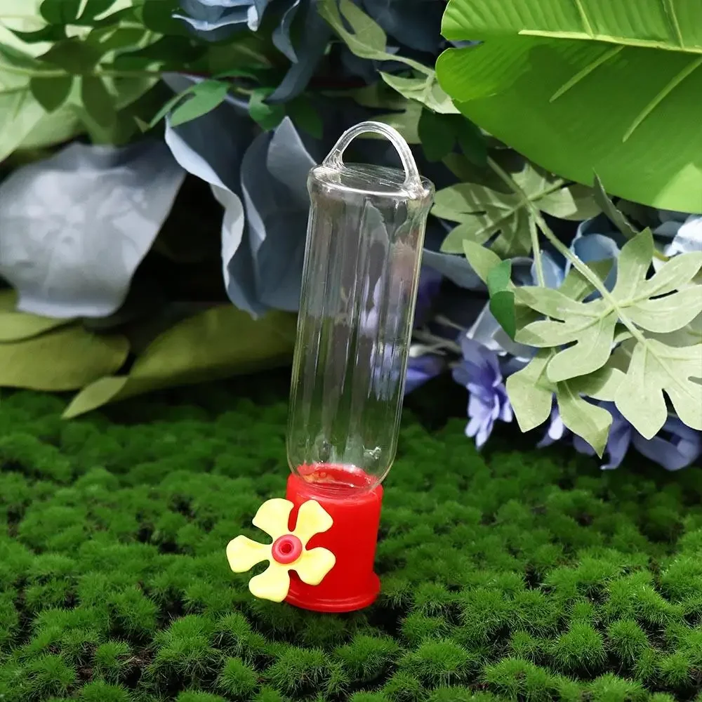 Hummingbird Feeders Plastic Transparent Removable Hanging Bird Feeders With Hanging Wires Outdoors Garden Supplies