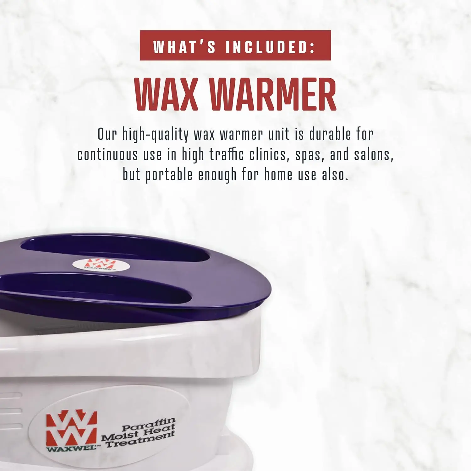 Paraffin Wax Warmer Bath Unit for Hands and Feet for Arthritis Pain Relief