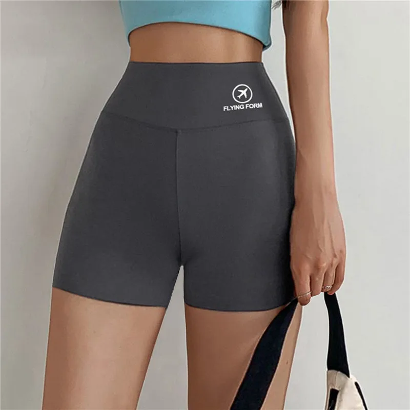 WomensHighWaistedSportsShortsHipLiftingYogaShortsRunning