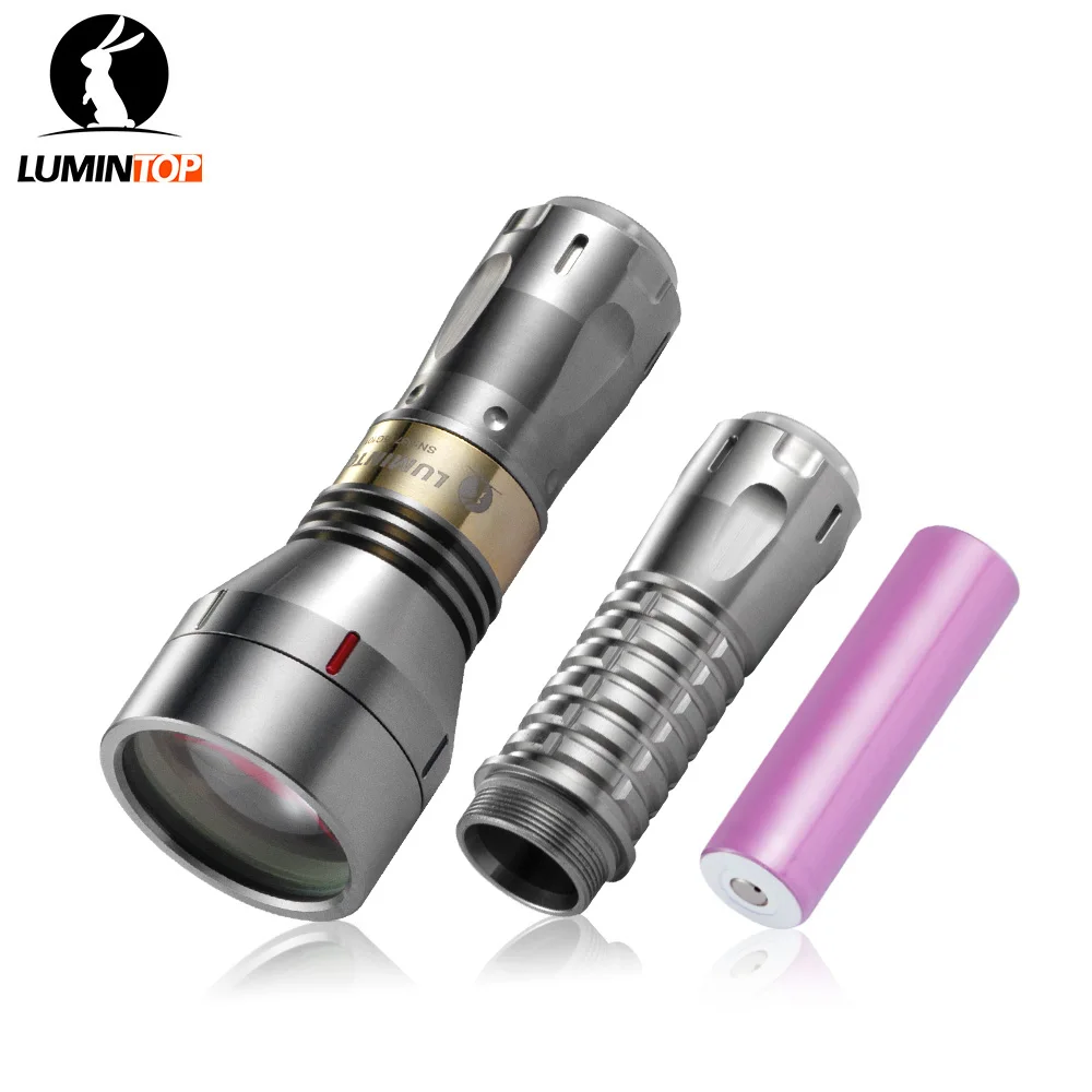 lep flashlight Lumintop THOR 2 Titanium version 8350 laser