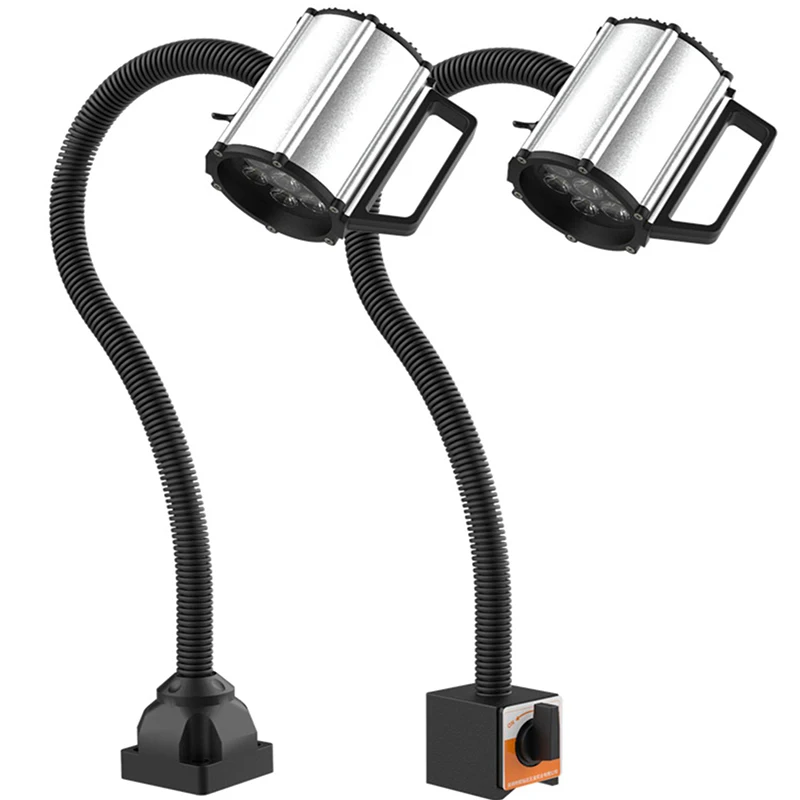 

Промышленное вспомогательное освещение для машинной работы, универсальное Регулируемое Магнитное основание, 24 В/36 В/110 В/220 В, водонепроницаемая токарная фреза с ЧПУ