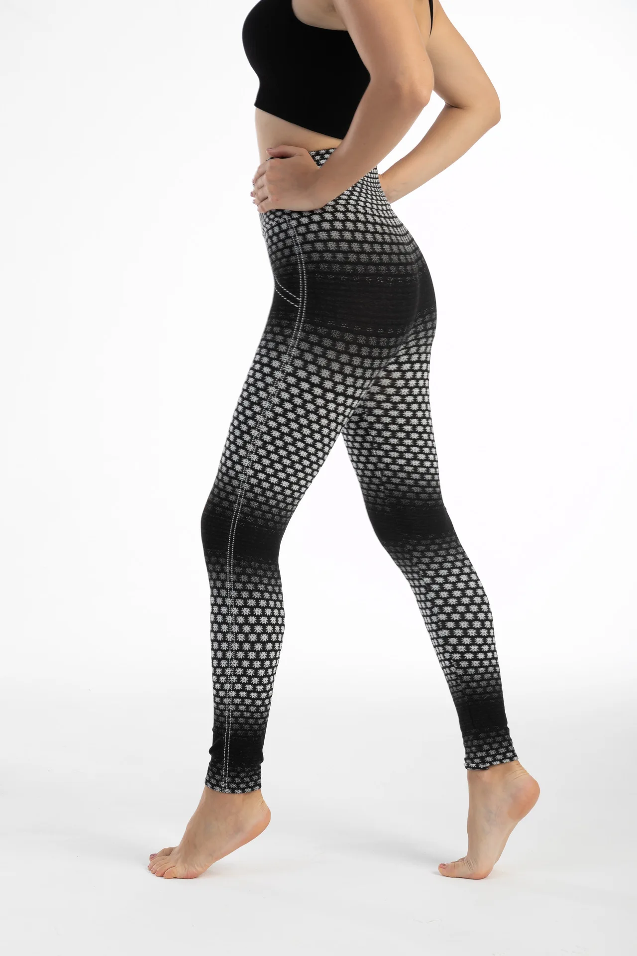 Fashion Gradient Leggings Women's High Stretch Leggings Slim Fit Hip Lift Spanx Leggings Lady Sexy Yoga Pants 9 Sf9b8cc3f14f5441b98c1e533ea2dcc9eN