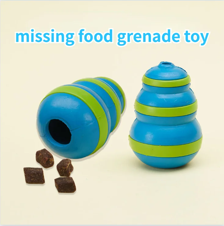 

Rubber Pet Toys, Dog Snacks Training Toys, Leakage Food Toys, Puzzle