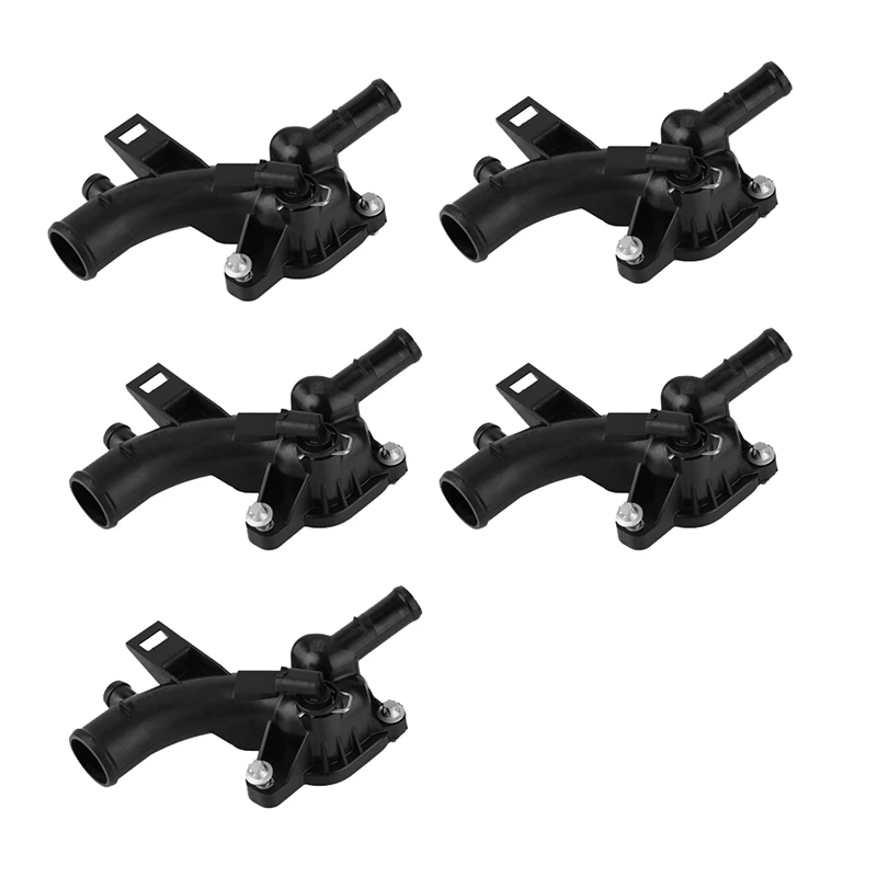 

5X Car Thermostat Housing Water Pump Outlet 25192985 For Opel Astra J Adam Corsa D /Meriva B A14xel A14xer