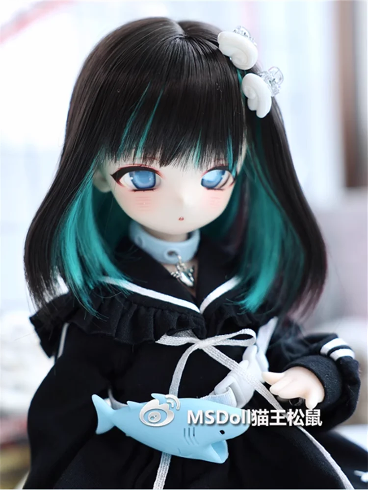 New Arrival BJD Doll Wigs Long Hair For 1/3 1/4 MDD DD Hair Accessories Girls DIY Gift