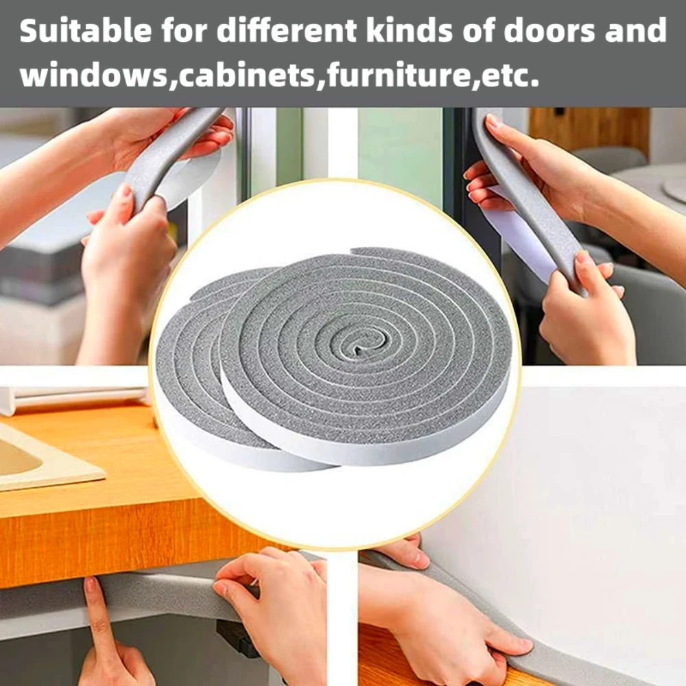 4M Self-Adhesive Soundproof Insulation Sealing Strip