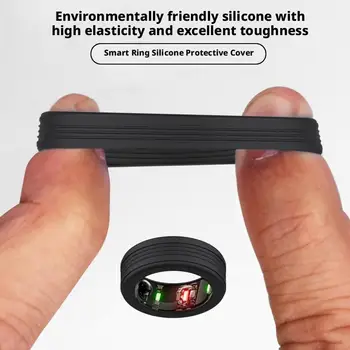 Cover Smart Ring in silicone per Oura Ring Gen4 Custodia protettiva antigraffio e antigoccia per accessorio Smart Ring Samsung