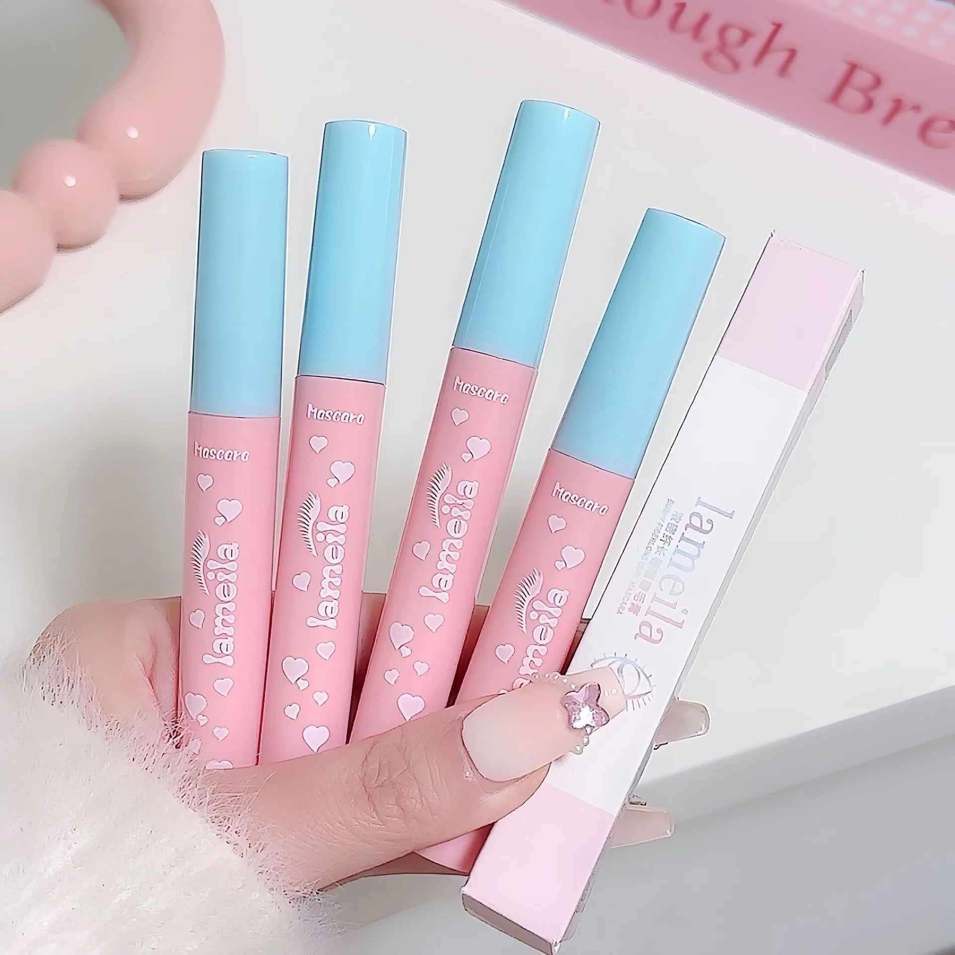 Long-acting Waterproof Mascara For Curled And Extended Eyelashes_voghion.com