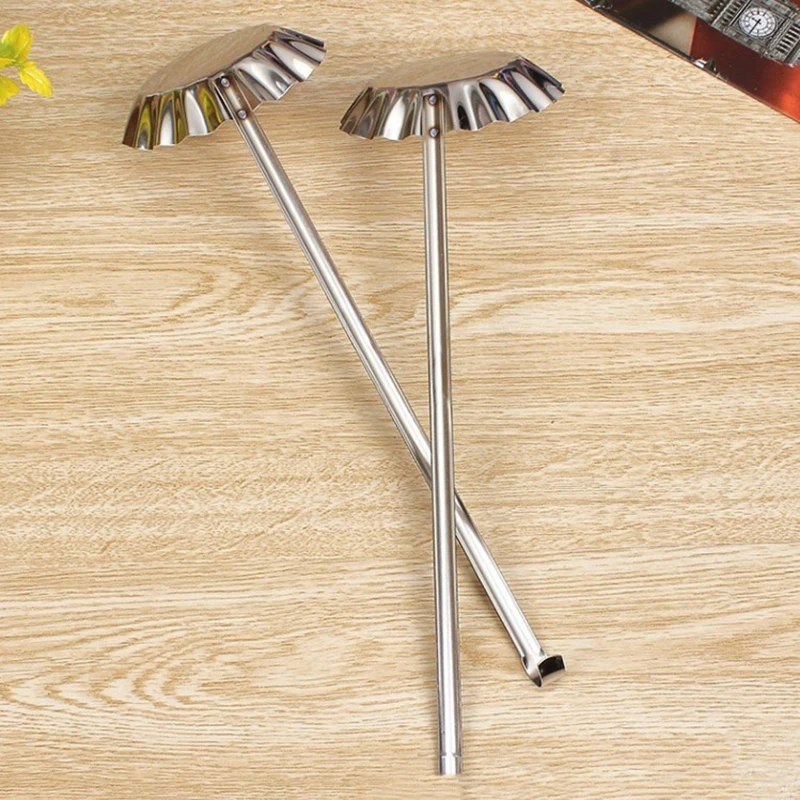 1Pc Stainless Steel Meatball Spoon Pancake Scoop Meat Pie Maker Non-stick Fried Food Mold Kitchen Cooking Tools