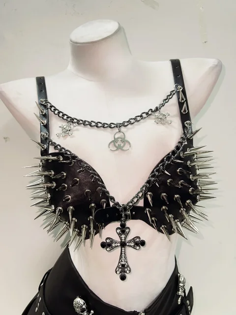 Spikey Bra Top 4