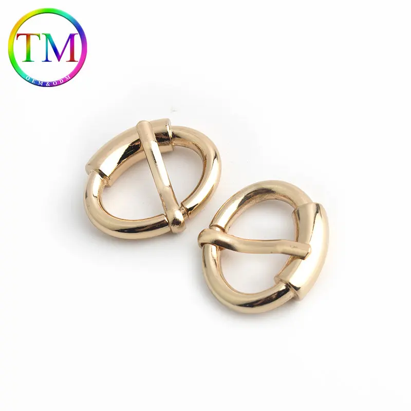 10-50Pcs Oval Metal Buckle Adjustment Bag Strap Webbing Buckle D Ring Pin Buckle Belt For Bags Leather Craft Accessories