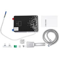 Chauffe-eau électrique instantané 3 en 1, 6,5 kW, température réglable jusqu'à 55°C ℃ Chauffe-eau sans réservoir résistant à la pression avec douchette, taille 19065285 mm pour évier, douche et baignoire 8