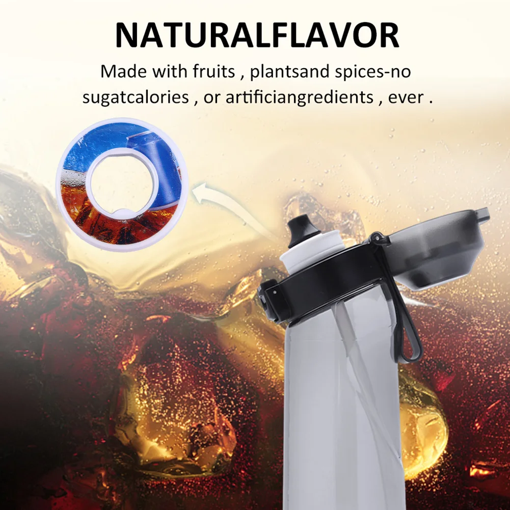 Air Flavor Pods Sports Bottle 18 Flavour Scented Water