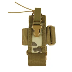 Tactical Adjustable Nylon Radio Pouch for Outdoor and Hunting Activities (CP)