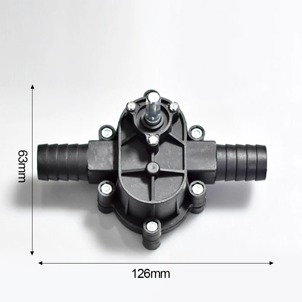 Household Electric Drill Pump Self-priming Liquid Transfer Pumps Portable Diesel Oil Fluid Water Pump for Watering/Car Cleaning