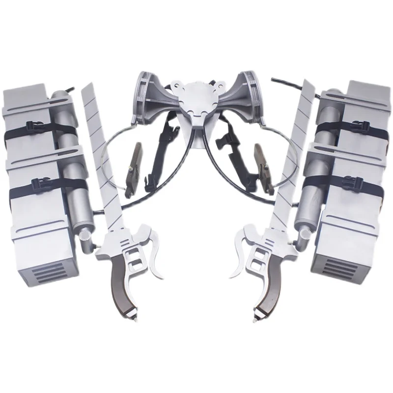 

Anime Attack on Titan Eren Jager 3D Maneuver Gear Sword Cosplay Props Weapon Halloween Carnival Cosplay Party Props Accessories