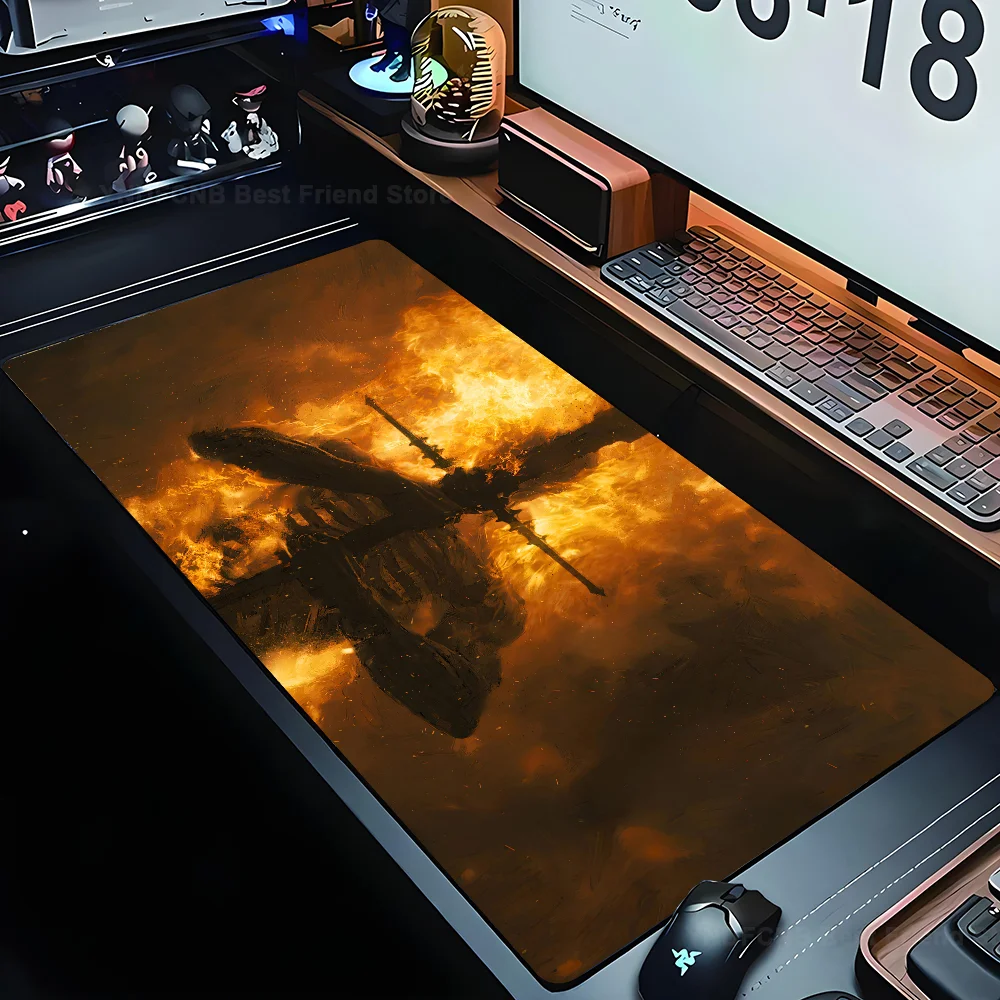 

D-Dark F-Fantasy Large Computer Gaming Accessories MousePads Desk Mats Anti-slip Laptop Soft Mouse Pad