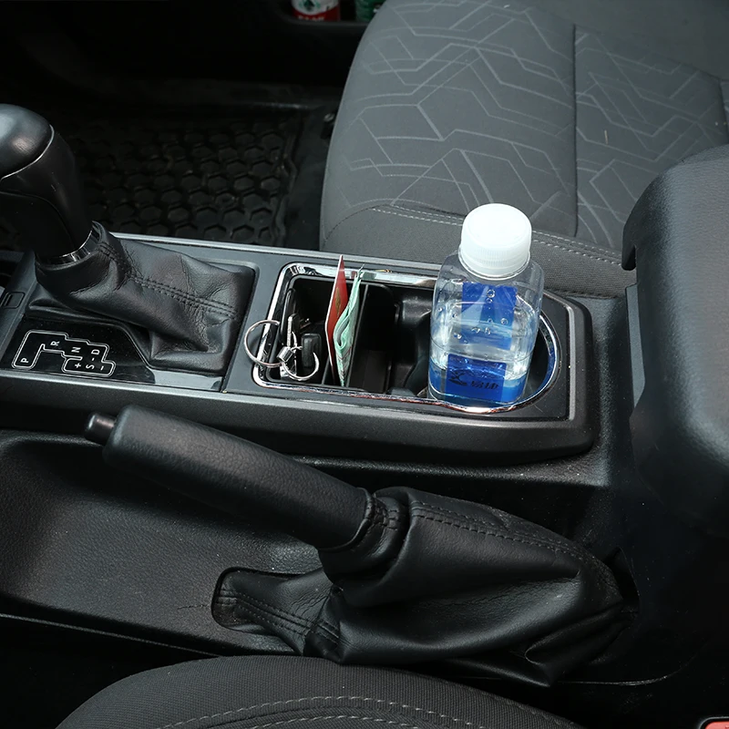 

Автомобильный Центральный держатель для чашки, 1 шт., ящик для хранения, поднос для телефона из АБС-пластика, черный, для Toyota Tacoma 2016-2022, аксессуары