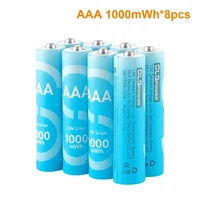 DLGPOWER 1.5V Lithium Battery AA/AAA Rechargeable battery with charger for Camera Electric toy Remote control Game controller - Image 2