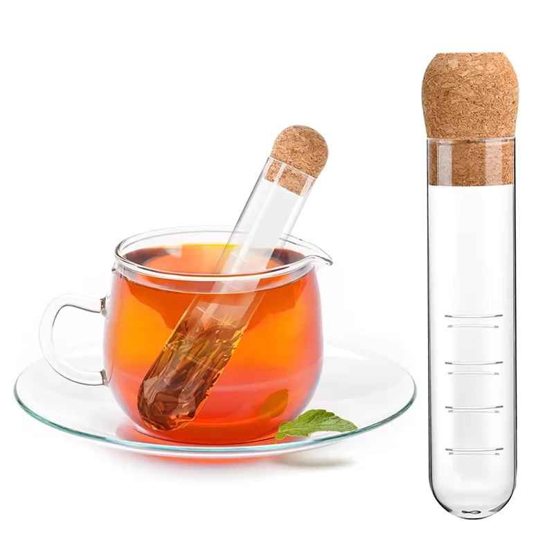 1pcs Glass Tea Infuser Creative Pipe Glass Design Tea Strainer For Mug Fancy Filter For Puer Herb Tools Accessories