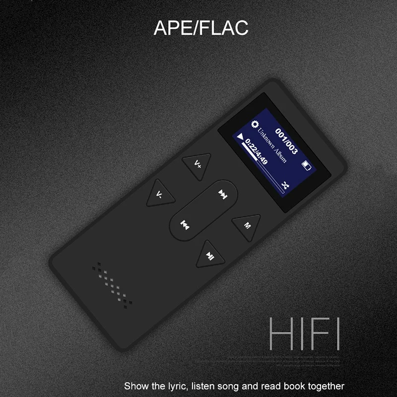 

Portable Mp3 Music Player Hifi Fm Radio 8G Music Players Voice Recording Recorder With Earphone