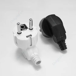 EU/US/UK/AU Replacement Socket France 10A/16A Adapter Male Outlets Rewireable Schuko Electeical Socket For Power Cord Connector