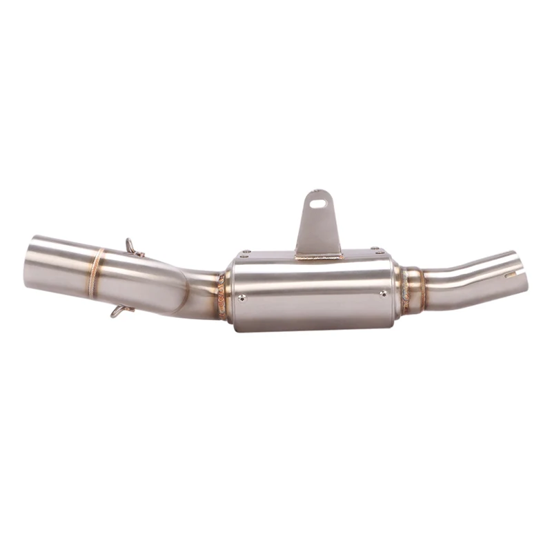 Motorcycle Exhaust Escape System Modified Middle Link Pipe Connect Original Muffler Slip On For QJMOTOR QJ600GS SRK600 SRK600RR - Image 3