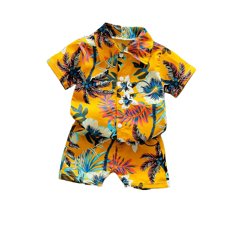 Conjunto Infantil Feminino Aimaopao - Vestido Floral + Legging - Outono/Inverno
