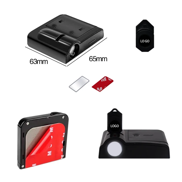 현대 N라인 로고 LED 자동차 문 환영 조명: 차량 개성 표현