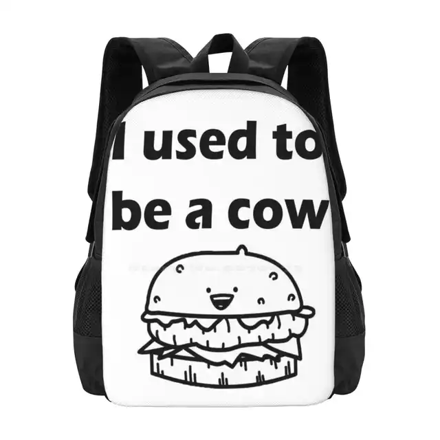 Adsf-I Used To Be A Cow Backpack