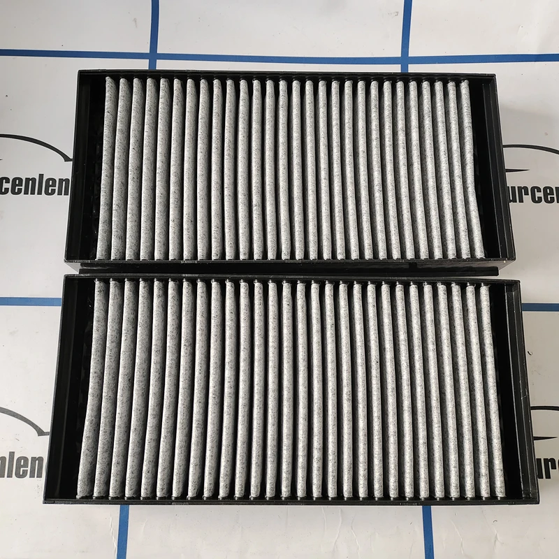64316945586 64319945586 64119248294 64316804939 Cabin Filter for BMW E70 X5 E71 X6 F01 F02 F07 F10 Activated Carbon ABS Original