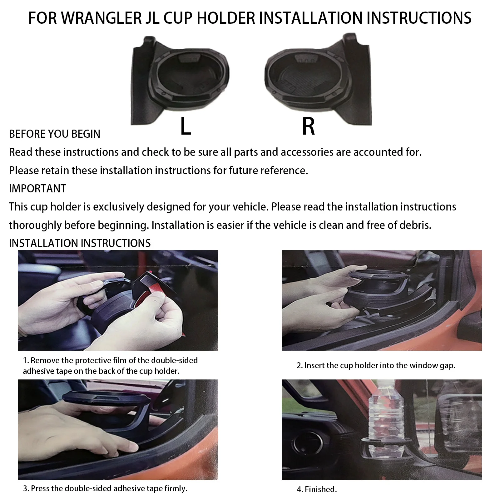 Jeep Window Cup Holder 4