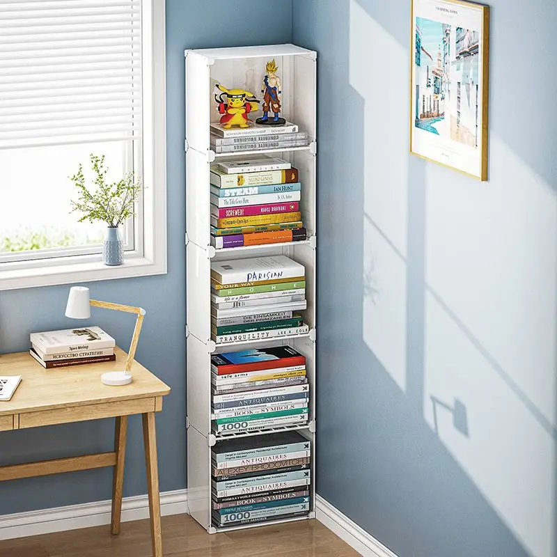 Home Furniture Bookstore Shelf Bookcase For Books Floating Bookshelf Multi Story Storage Toy Desk Against Wall Room Shelves