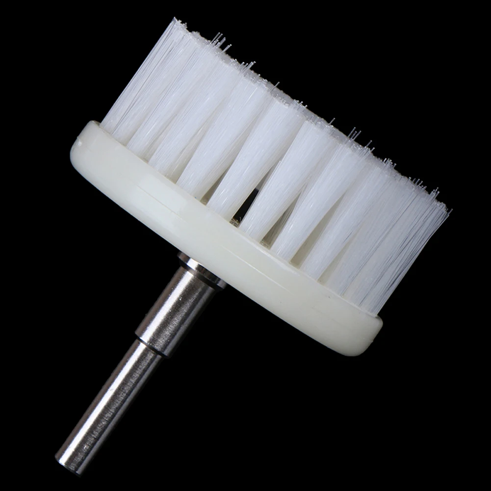 

High Quality Soft Drill Powered Brush Brush Head 1 Pcs 60mm Diameter Nanowire + Plastic Surface Cleaning Car Interior