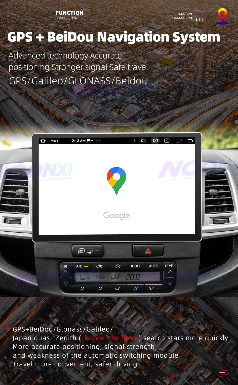2G 64G Android radio voor Toyota Corolla E120 2000-2006 BYD F3 2006-2013 met Carplay Wireless Android Auto, Hodozzy 7 inch touchscreen met GPS Bluetooth WiFi DSP FM/RDS-radio camera 2G 64G Android radio voor Toyota Corolla E120 2000-2006 BYD F3 2006-2013 met Carplay Wireless Android Auto, Hodozzy 7 inch touchscreen met GPS Bluetooth WiFi DSP FM/RDS-radio camera