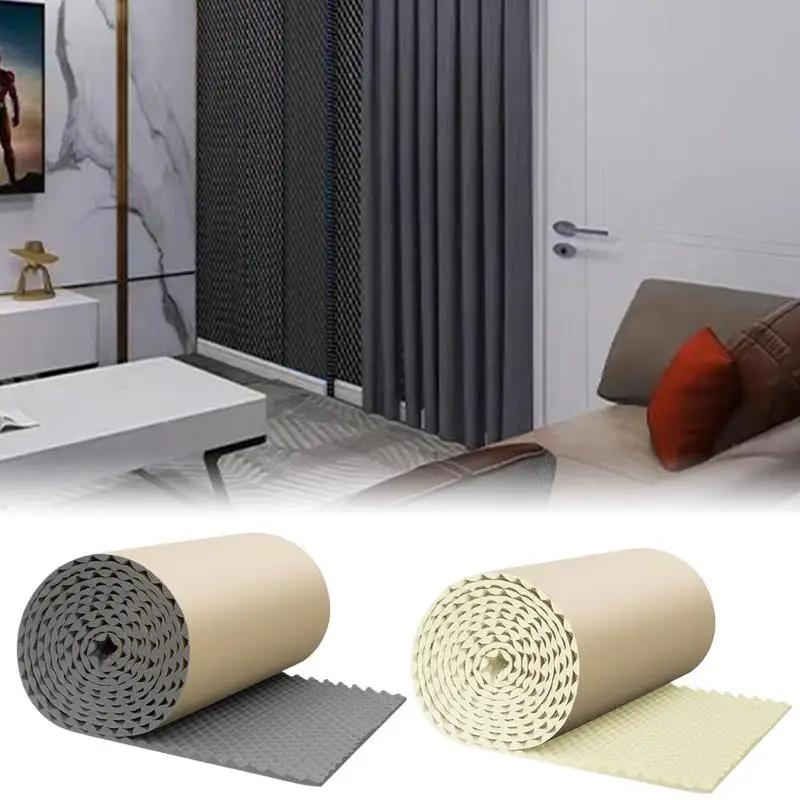 Car Sound & Heat Insulation Cotton Sound Proof Panels vehicle Hood Engine Firewall Heat Mat Soundproofing Foam Cotton Sticker