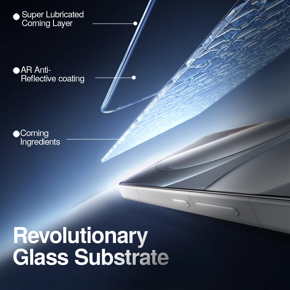 Premium Tempered Glass Screen Protector - Ultra Clear, Anti-Scratch Corning Glass Edition