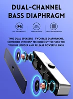 Computer Speakers with 3.5 mm Aux, Small PC Speakers Powered by USB, Wired USB Desktop Speaker, USB Soundbar for Monitor - Image 4