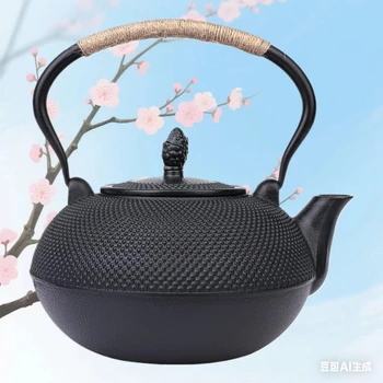 Japanese Cast Iron Teapot 1