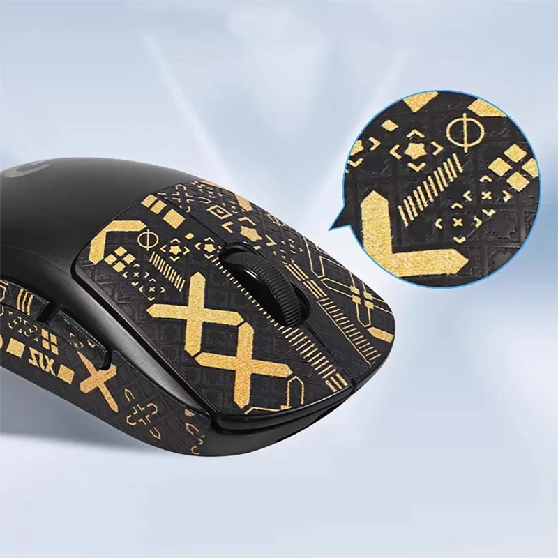로지텍 G PRO X SUPERLIGHT용 마우스 그립 테이프 스티커 논슬립 땀 흡수 마우스 그립 스티커 (배터리 불필요)