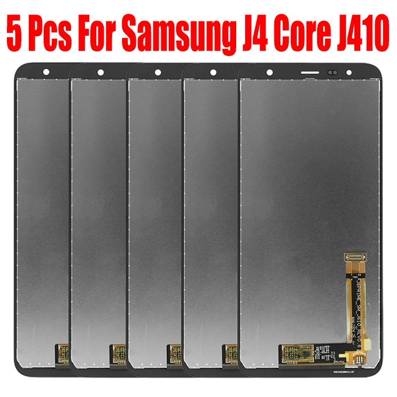 

5 Piece/Lot Original LCD For Samsung J4 Core J410 SM-J410D SM-J410F SM-J410G SM-J410F/DS Touch Screen LCD Display Digitizer