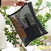 1PC Transparent mesh make-up bag large capacity travelling carry wash bag toy cosmetic storage bag 5