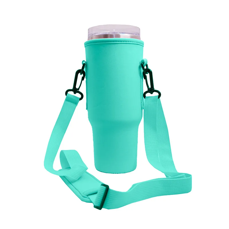 Sac bouteille d'eau pour coupe Stanley 40 oz porte-tasse de voyage à  manches iso