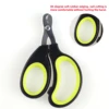 1Pc Pet Nail Clippers Half Moon Shape Stainless Steel Cats Nail Scissors Small Pet Universal Nail Scissors Anti-Scratch Supplies 3